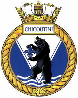 Badge of H.M.C.S. Chicoutimi