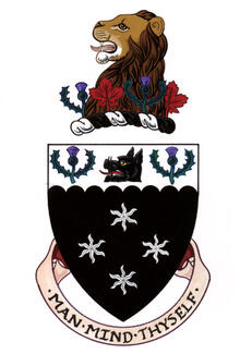 Armoiries de Christopher Gordon-Craig Armoiries de Christopher Gordon-Craig