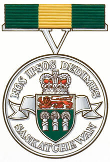 Insignia of The Saskatchewan Volunteer Medal