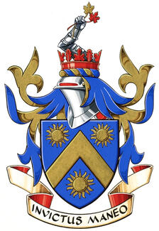 Arms of Peter Robert Beverley Armstrong