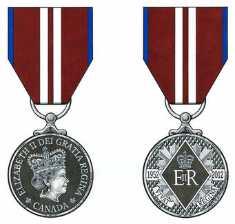 Queen Elizabeth II's Diamond Jubilee Medal