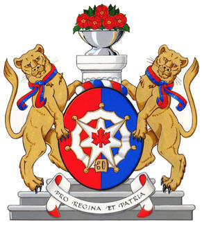 Armoiries de l'Imperial Order Daughters of the Empire (aussi connue sous le nom d'IODE Canada)