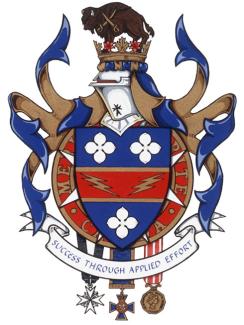 Arms of Eric James Vincent