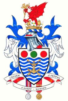 Arms of Gareth John Green