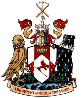 Arms of the Corporation of the City of Rossland