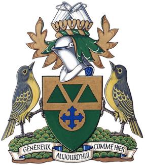 Arms of the Municipalité de la Paroisse de Saint-Philémon