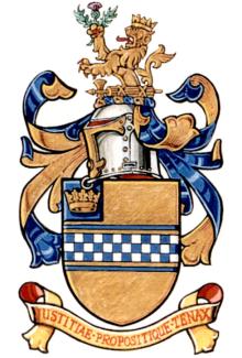 Arms of Campbell James Stuart
