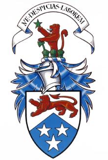 Arms of Bernard Allan Mackie