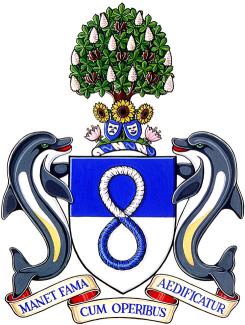 Arms of the École secondaire Louis-Riel