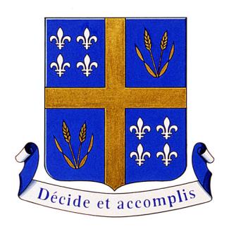 Arms of the Association des Morin d'Amérique