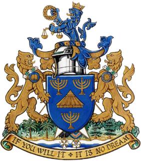 Arms of Myra Ava Freeman