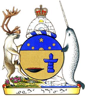 Arms of the Territory of Nunavut