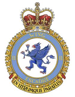 Motto of 11 Wing St. Hubert