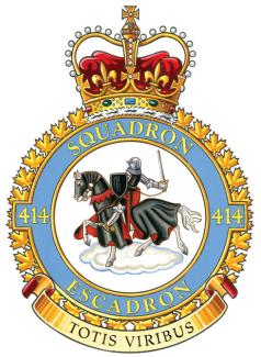 Motto of the 414 Electronic Warfare Support Squadron