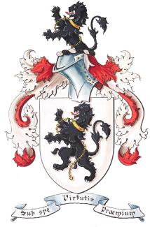 Arms of Richard Martin Meredith