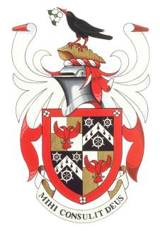 Arms of Leslie Brian Excell
