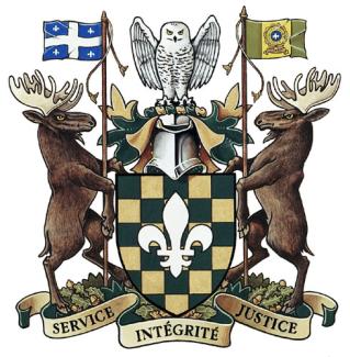 Arms of the Sûreté du Québec