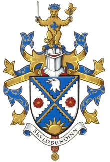 Arms of David Earl Hjalmarson