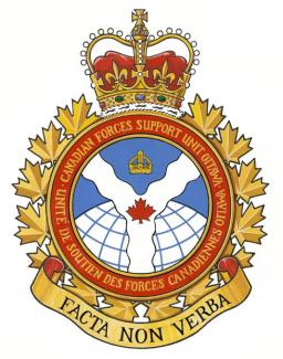 Devise du Unité de soutien des Forces canadiennes à Ottawa