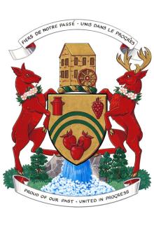 Arms of the Municipalité de Frelighsburg