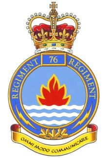 Motto of the 76 Communication Regiment