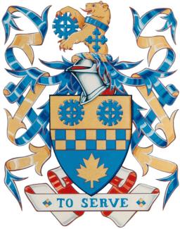 Arms of Edward Mathias Peter Langkammerer