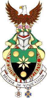 Arms of David Paul Werklund