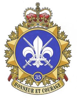 Devise du 35e Groupe-Brigade du Canada