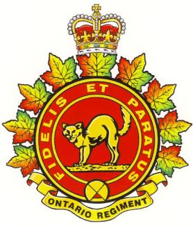 Motto of The Ontario Regiment (RCAC)