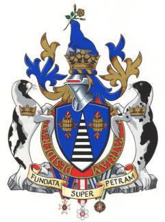 Arms of John Crosbie Perlin