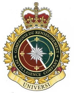 Motto of 4 Intelligence Company