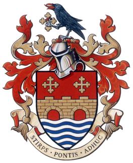 Arms of Terrence Michael Peter Punch