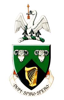 Arms of Patrick Geoffrey Walsh