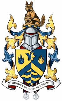 Arms of Jeremy James Falle