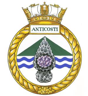 Motto of HCMS Anticosti