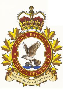 Motto of the 36 Service Battalion