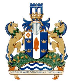 Arms of Martin Brian Mulroney