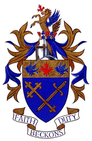 Arms of Newton Clements Steacy