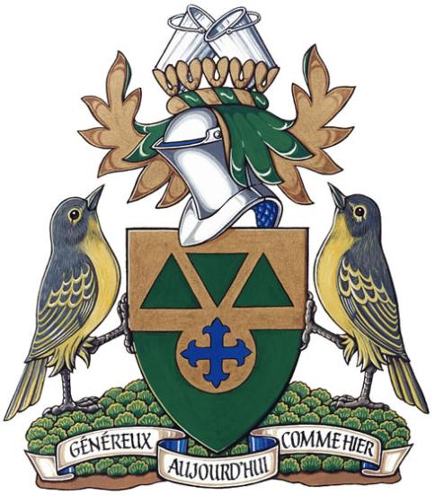 Arms of the Municipalité de la Paroisse de Saint-Philémon