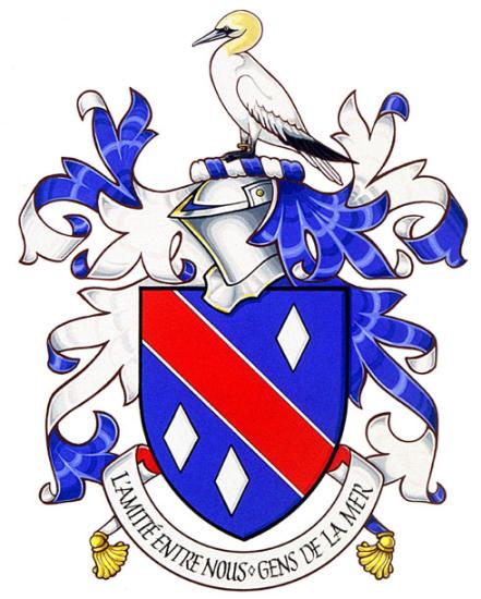 Arms of Edith Anna Du Val Brochet
