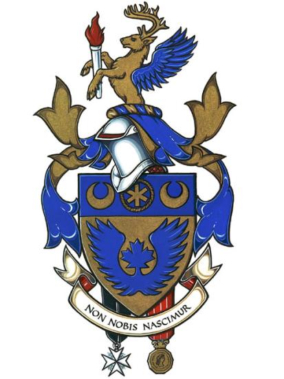 Arms of Roger Leigh Scott