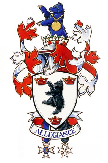 Arms of Walter Anthony Borosa