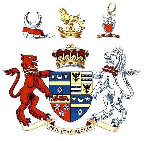 Arms of Frederick Temple Hamilton-Temple-Blackwood