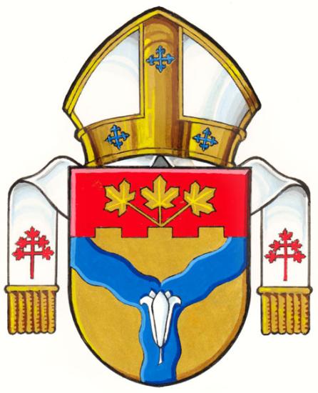 Armoiries de la Roman Catholic Archiepiscopal Corporation of Winnipeg (aussi connue sous le nom d'Archidiocèse de Winnipeg)