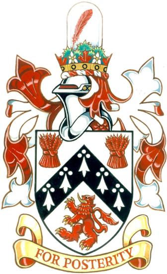 Arms of John William Southcombe