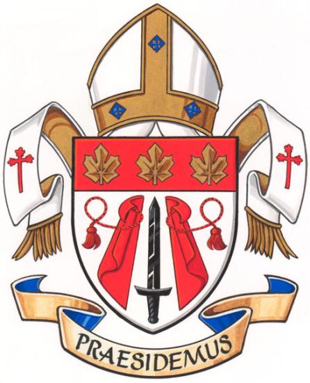 Arms of The Roman Catholic Military Ordinariate of Canada