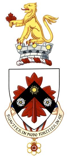 Arms of John Creswell Parkin