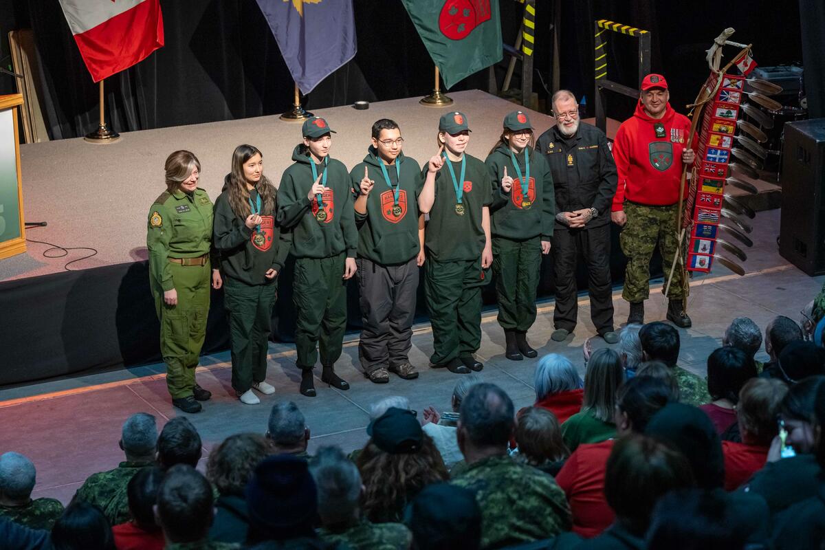 Photo de groupe des récipiendaires