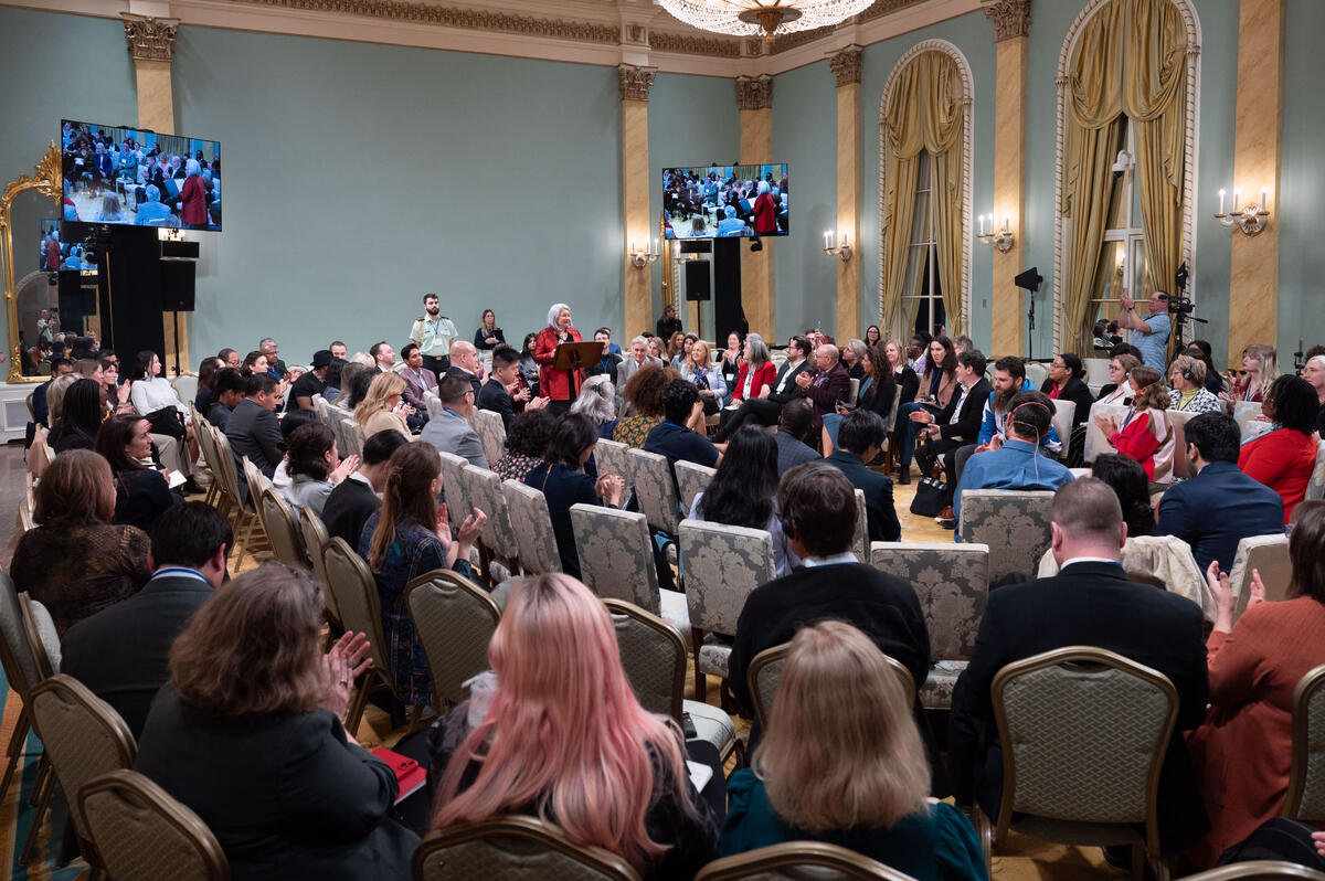 Governor General Mary Simon delivers her closing remarks