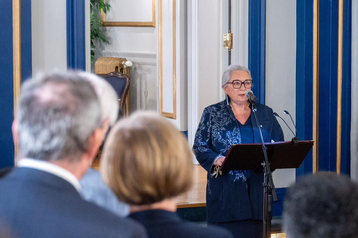 Governor General Mary Simon delivers her remarks